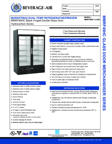 Spec Sheet