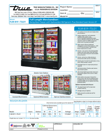 Spec Sheet
