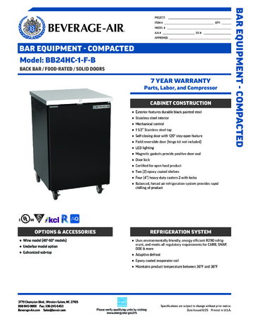 Spec Sheet