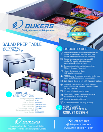 Spec Sheet