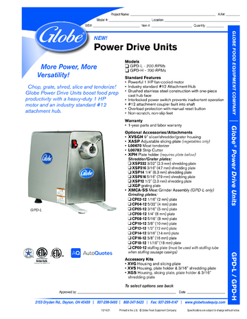 Spec Sheet