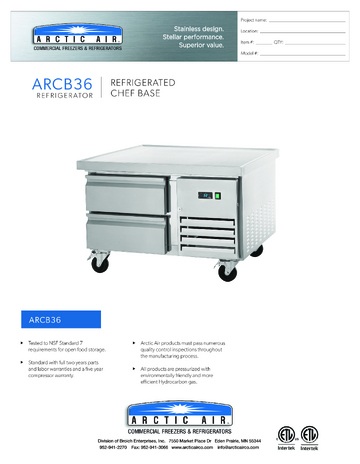 Spec Sheet
