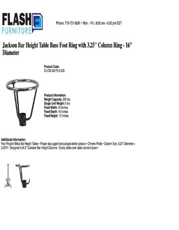 Spec Sheet