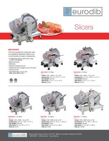 Spec Sheet