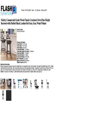 Spec Sheet
