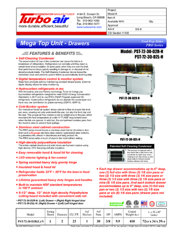 Spec Sheet