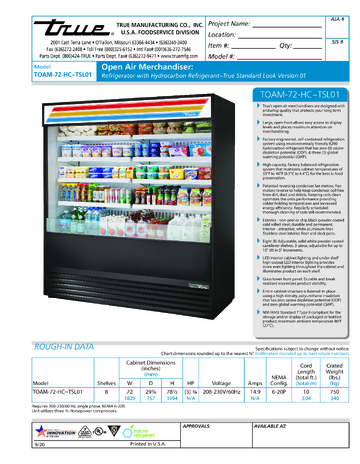 Spec Sheet