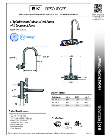 Spec Sheet