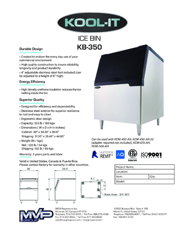 Spec Sheet