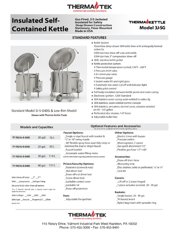 Spec Sheet