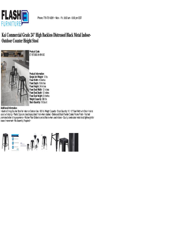 Spec Sheet