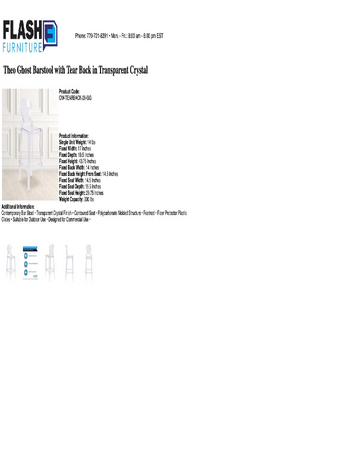 Spec Sheet