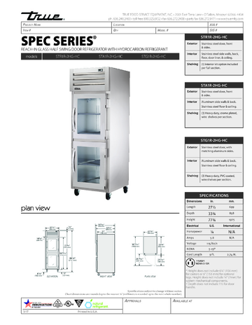 Spec Sheet