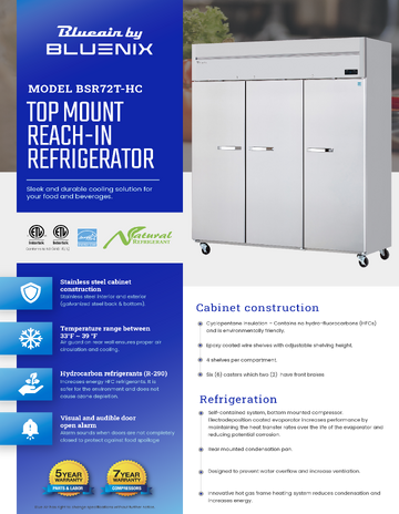 Spec Sheet