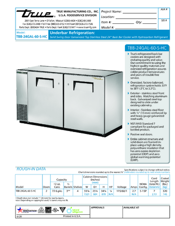 Spec Sheet