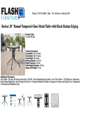 Spec Sheet