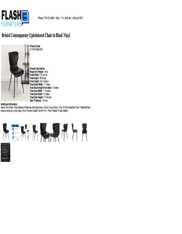Spec Sheet