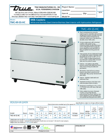 Spec Sheet