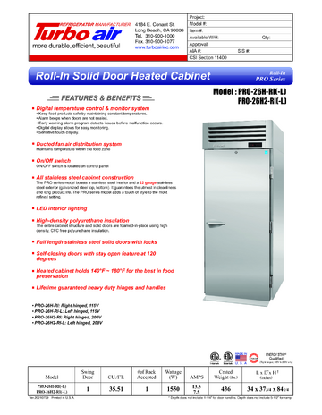 Spec Sheet