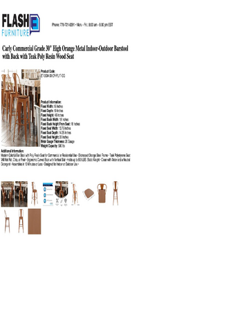 Spec Sheet