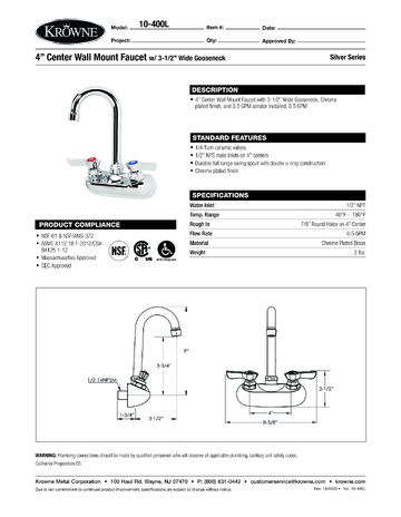 Spec Sheet