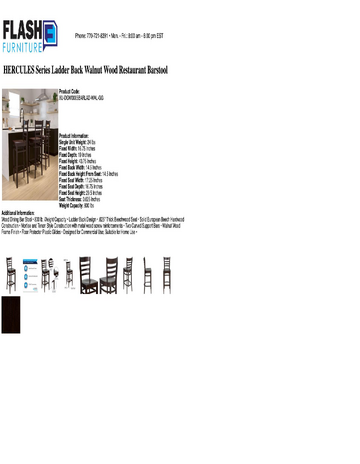 Spec Sheet