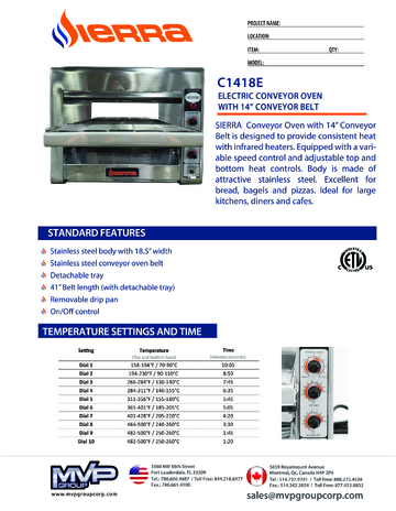 Spec Sheet