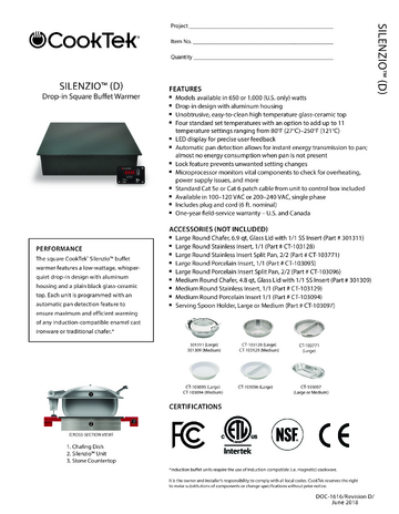 Spec Sheet