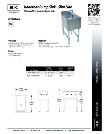 Spec Sheet