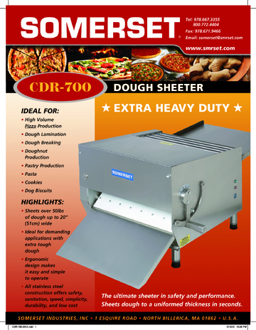 Spec Sheet