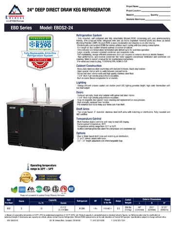 Spec Sheet