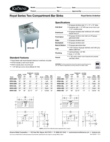 Spec Sheet