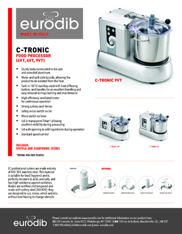 Spec Sheet