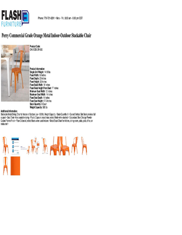 Spec Sheet