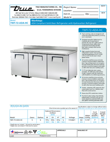 Spec Sheet