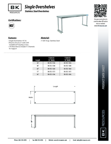 Spec Sheet
