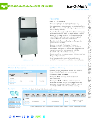 Spec Sheet