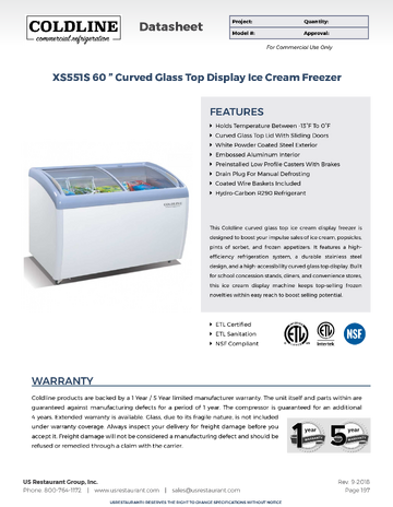 Spec Sheet