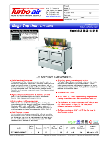 Spec Sheet