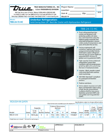 Spec Sheet