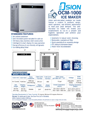 Spec Sheet