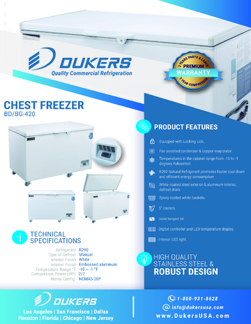 Spec Sheet
