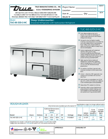 Spec Sheet