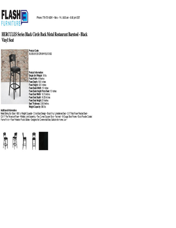 Spec Sheet