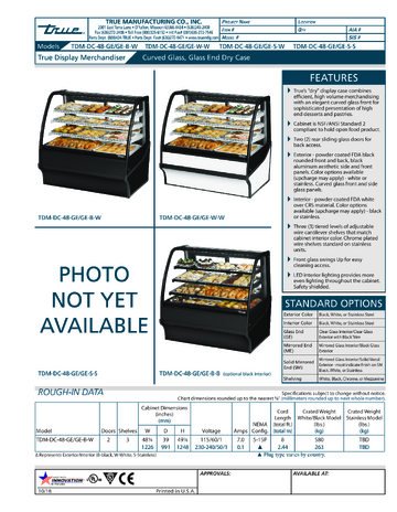 Spec Sheet