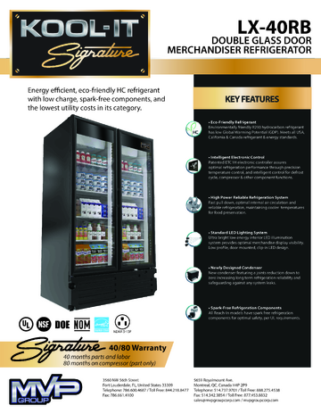 Spec Sheet