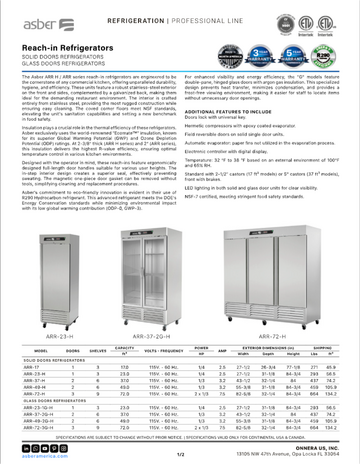 Spec Sheet