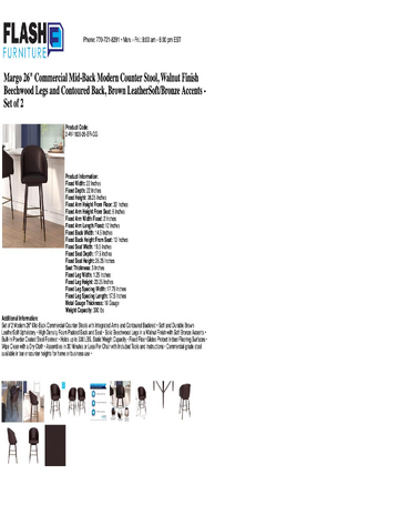 Spec Sheet