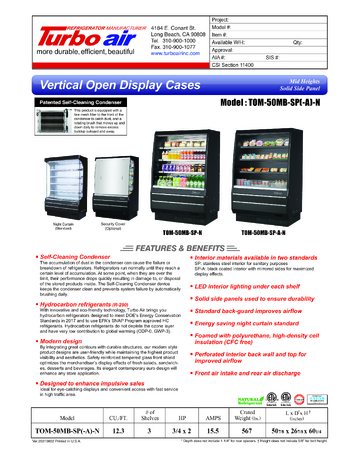 Spec Sheet