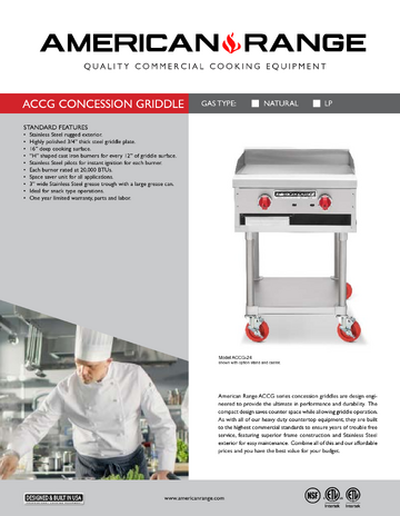 Spec Sheet